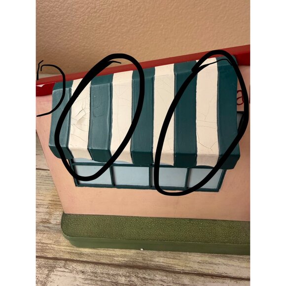 Goebel Looney Tunes Rabbit of Seville Bugs Fudd Scape 3-Pc Barber Set w/FLAWS - Picture 11 of 16